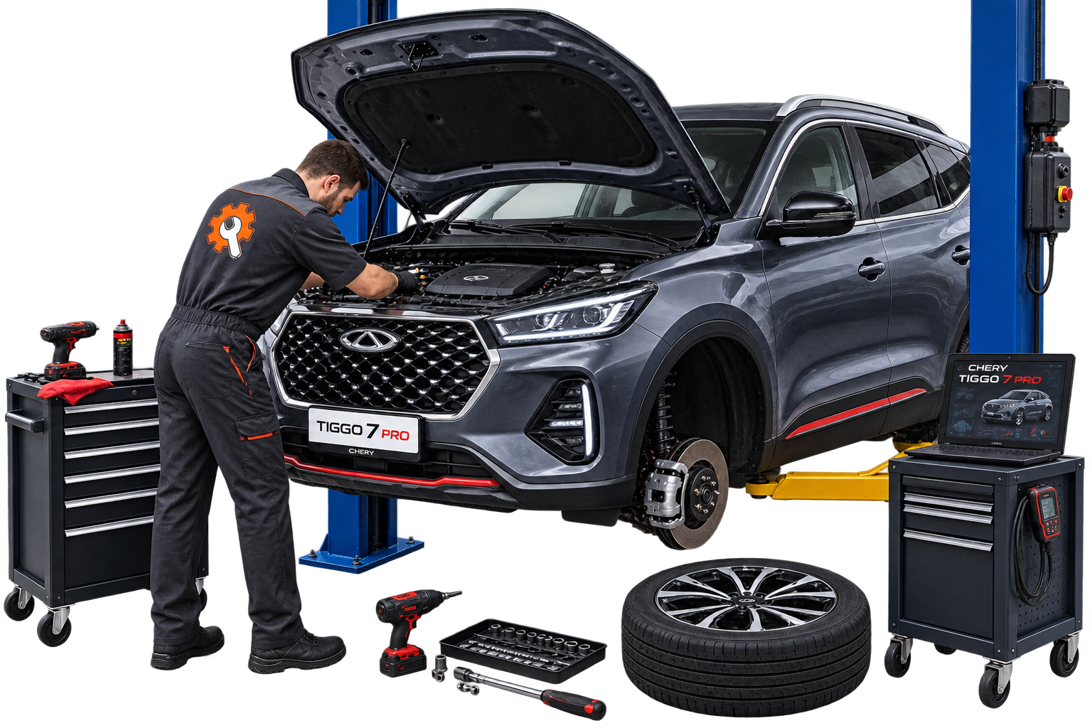 Ремонт Chery Tiggo 7 Pro