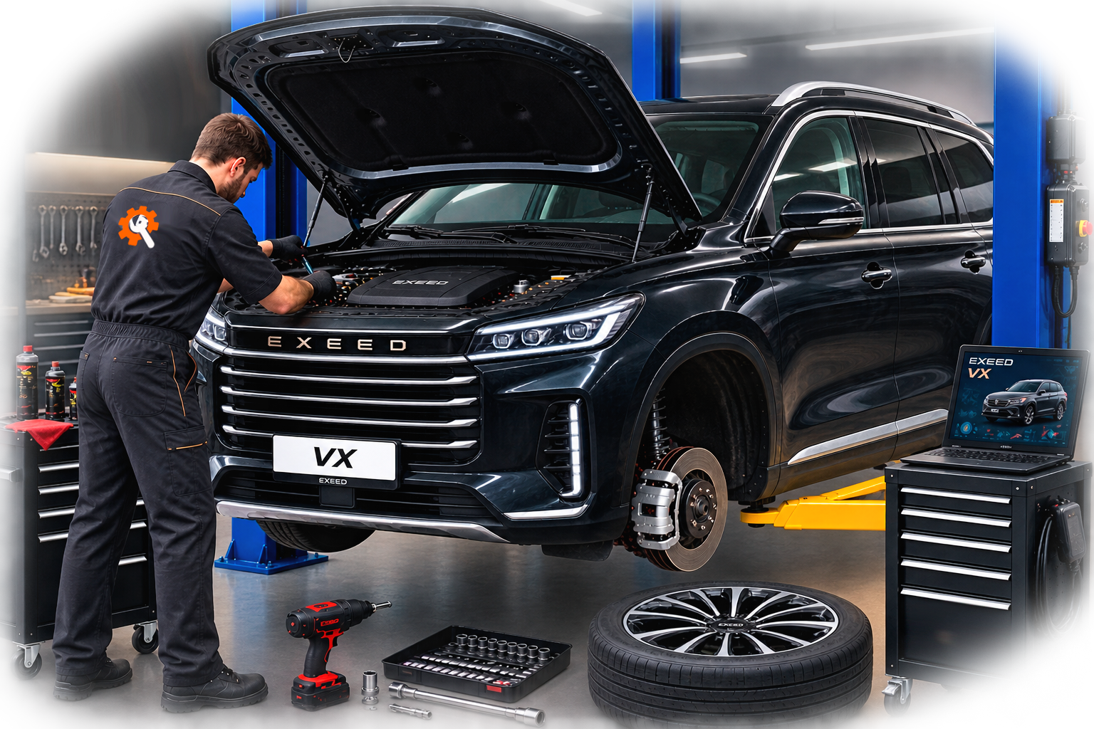 Ремонт Exeed VX