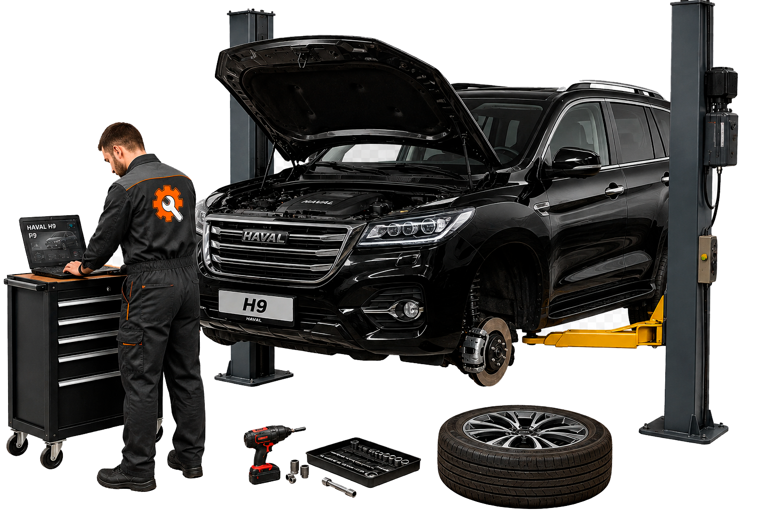 Ремонт Haval H9 в автосервисе