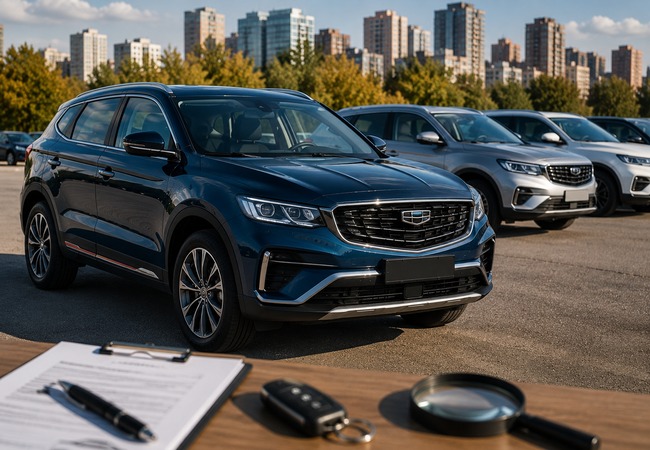 выбор Geely с пробегом